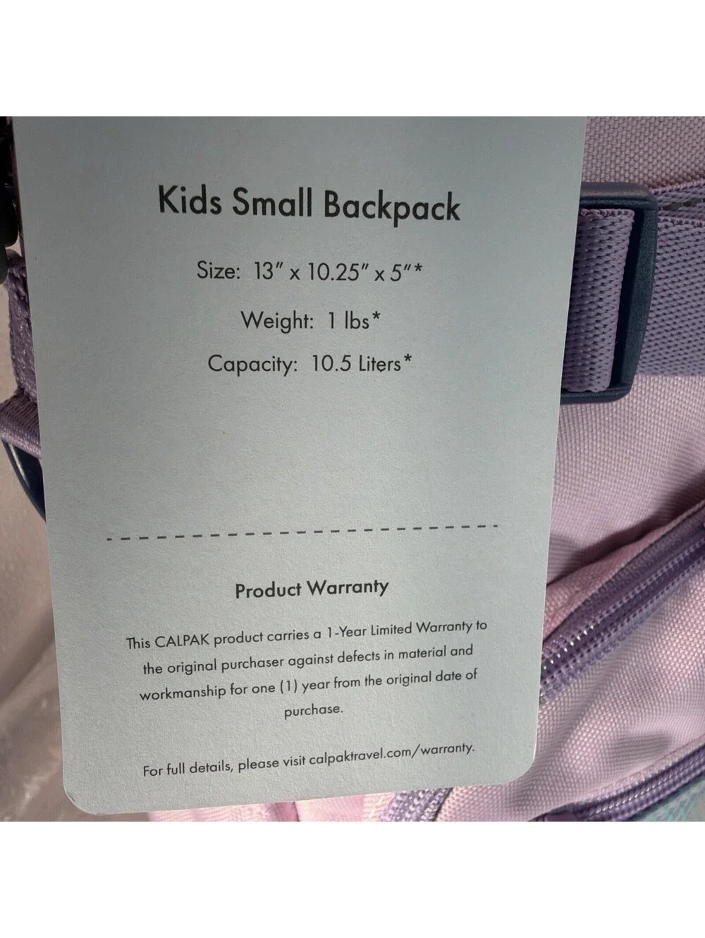 Calpak Kids Backpack Bundle Pink Orchid  Lunch Bag Pencil Case Pizza Pluffy NWT